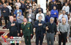 مراسم عزاداری شهادت حضرت آیت الله رئیسی و هیئت همراه در برازجان