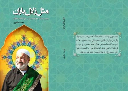 کتاب “مثل زلال باران” در گناوه رونمایی شد