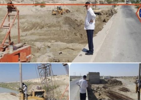 پیشرفت فیزیکی پل درودگاه به بیش از ۴۶ درصد رسید