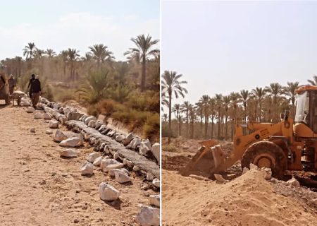 آغاز عملیات اجرایی احداث جاده سلامت در آب پخش