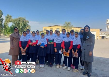 تور صنعتی بازدید دانش آموزان دبستان آینده برتر برازجان از شرکت ابریشم تاب