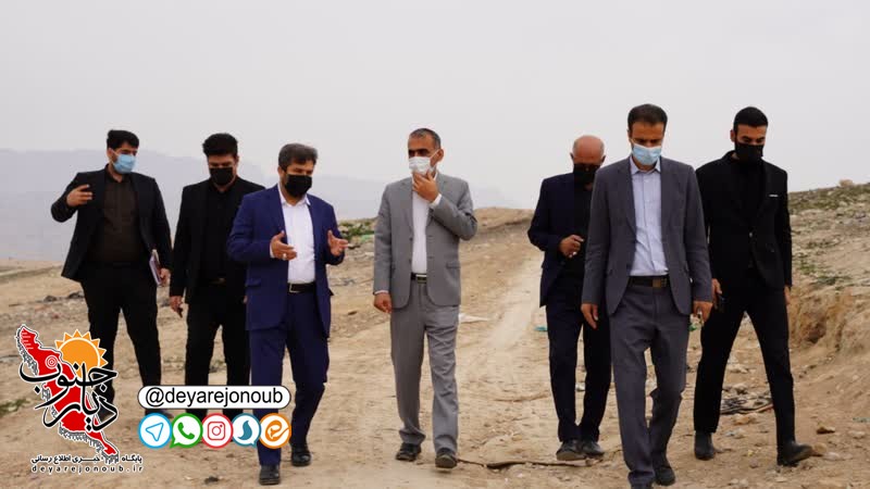 سایت پسماند برازجان جابه‌جا می‌شود