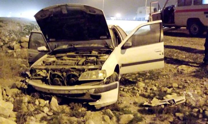 واژگونی خودرو سواری در جاده «برازجان – بوشهر» ۲ مصدوم برجا گذاشت