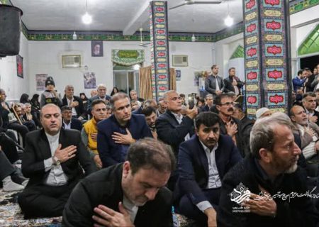 مراسم بزرگداشت مرحوم حاج سیدحسین موسوی‌نژاد در روستای چاه زنگی برگزار شد