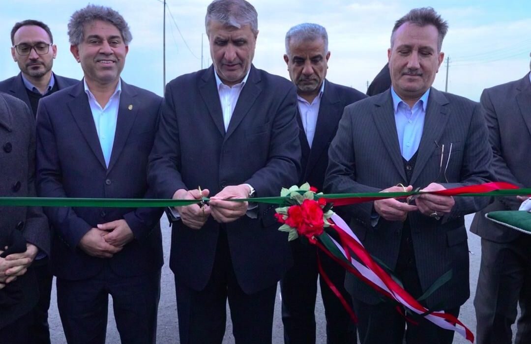 فاز دوم جاده دسترسی مجتمع بندری نگین به بهره‌برداری رسید