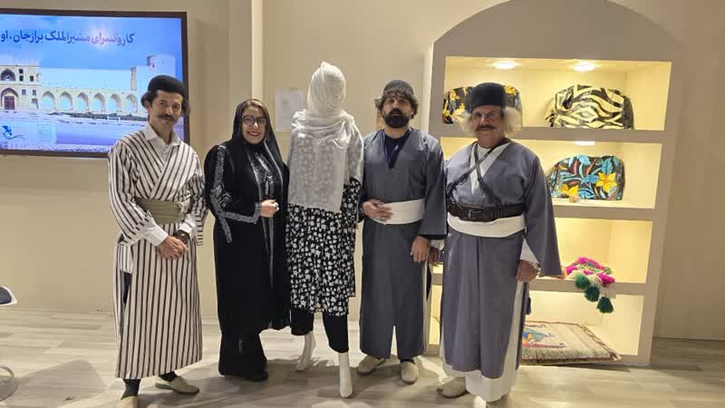 تلألو پوشش اصیل بوشهری در هجدهمین نمایشگاه گردشگری در تهران