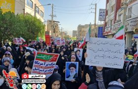 راهپیمایی باشکوه یوم الله ۲۲ بهمن در برازجان