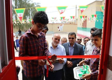 مدرسه خیرساز در دشتی افتتاح شد