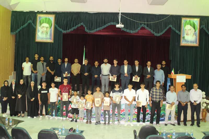 آیین تجلیل از قهرمانان کیک بوکسینگ WKA استان بوشهر در بخش شبانکاره برگزار شد