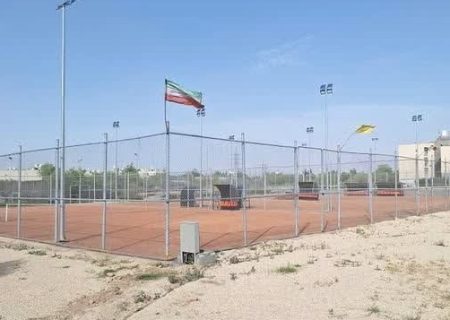 بهره‌برداری از سه زمین تنیس در شهر جم، گامی بلند در توسعه ورزش تنیس جنوب استان
