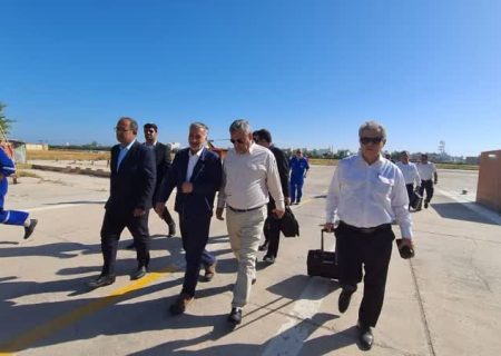 معاون وزیر نفت وارد جزیره خارگ شد