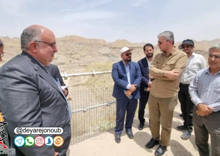 بازدید مسئولین استان بوشهر از آخرین وضعیت سد دالکی