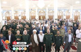 مراسم بزرگداشت اولین سالگرد شهدای خدمت در برازجان