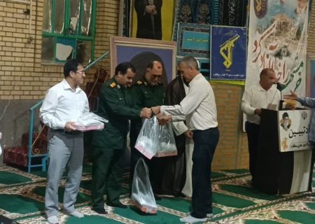 تجلیل از رزمندگان عملیات بیت‌المقدس در شبانکاره دشتستان