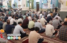 مراسم پرفیض دعای عرفه در برازجان