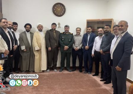 دیدار صمیمی جریان شریان انقلاب اسلامی استان بوشهر با سردار خرمدل فرمانده سپاه