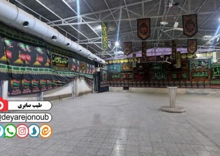 آماده سازی و سیاه‌پوشی مساجد شهر برازجان در آستانه ماه محرم