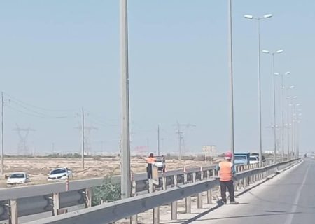 محور «عالیشهر- دلوار» روشن شد