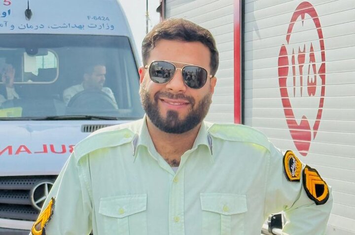 شهادت مامور پلیس با برخورد خودروی شوتی در شهرستان دیر