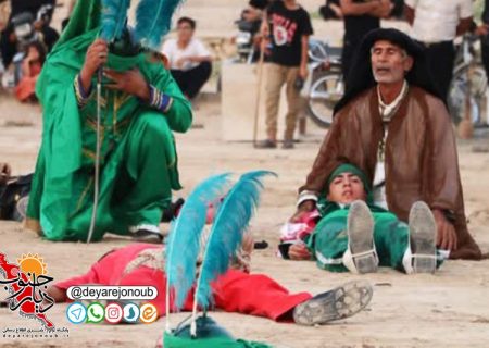تعزیه شهادت حضرت قاسم (ع) در دهقاید دشتستان برگزار شد