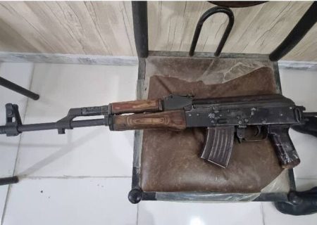 کشف سلاح جنگی در شهرستان دیر