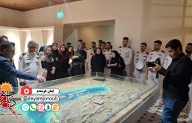 بازدید خبرنگاران بوشهری از موزه دریانوردی