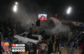 پیاده روی جاماندگان اربعین حسینی در دهقاید دشتستان