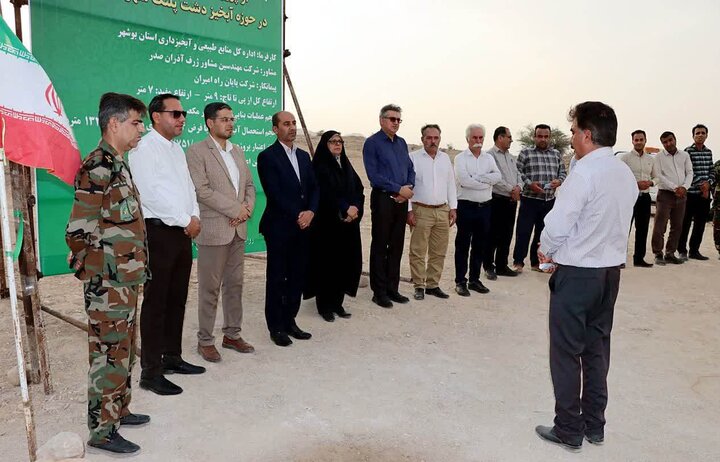 ۳ طرح آبخیزداری و جنگلداری در دشتی به بهره‌برداری رسید