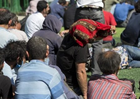 جمع‌آوری معتادان متجاهر در دشتستان