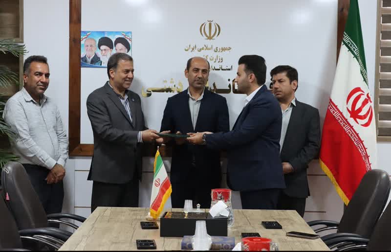 مدیر جدید اداره آب و فاضلاب شهرستان دشتی معرفی شد