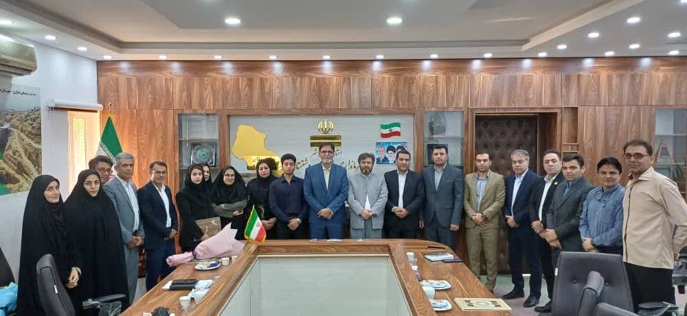 تقدیر از افتخارآفرین تیرانداز نوجوان دشتستانی