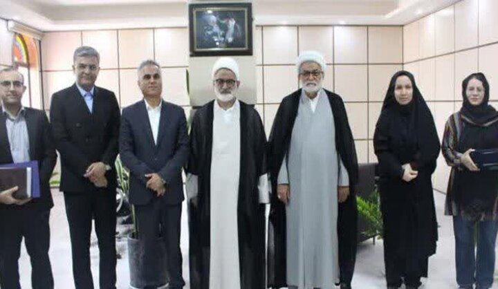 رئیس جدید بیمارستان امام خمینی (ره) کنگان معارفه شد