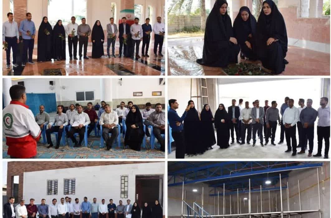 اولین اردوی آموزشی – عمرانی بخش مرکزی دشتستان برگزار شد
