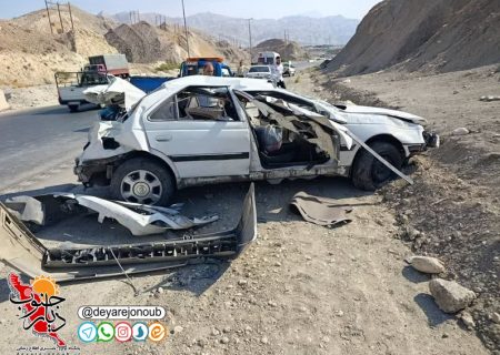 انحراف خودرو در محور دالکی- کنارتخته ۳ مصدوم برجا گذاشت