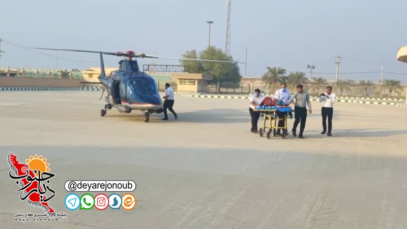 بالگرد اورژانس هوایی بوشهر ناجی مادر باردار دشتستانی شد