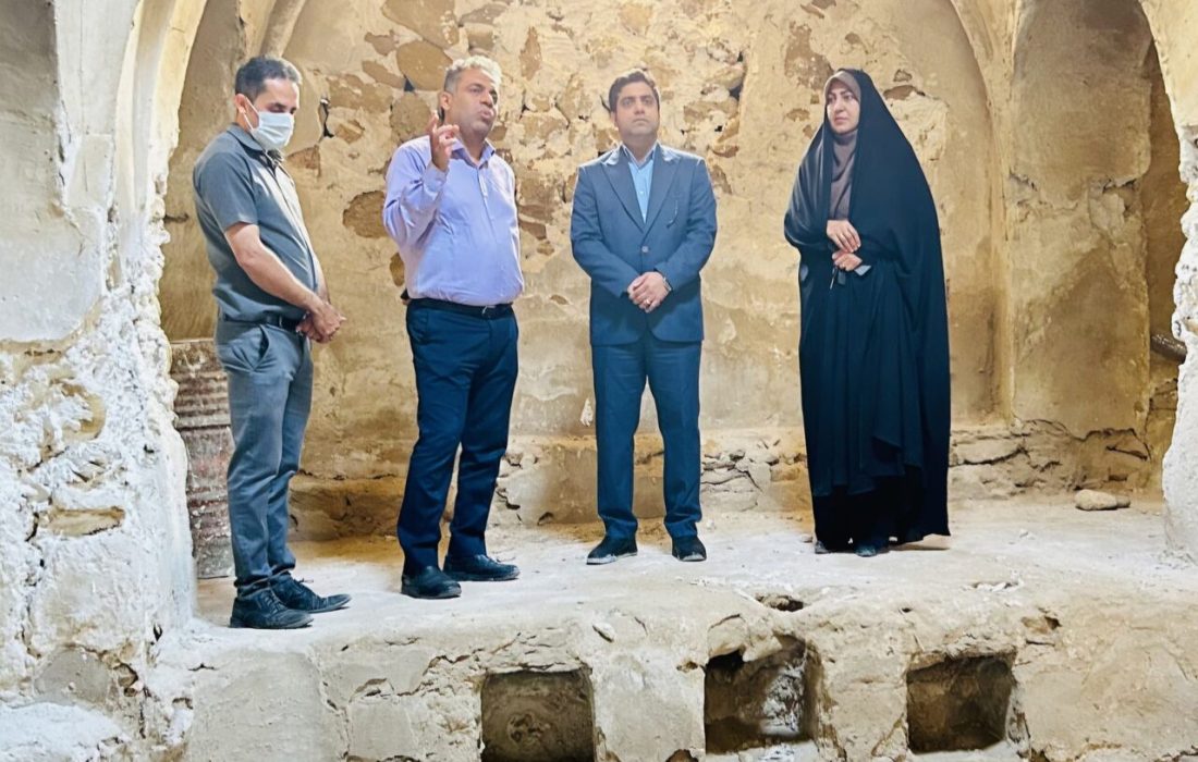 احیای حمام تاریخی سعدآباد دشتستان