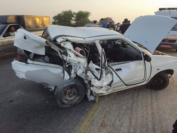 تصادف در جاده کنگان – خورموج ۶ مصدوم داشت