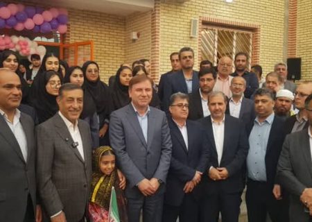 افتتاح مدرسه ۱۲ کلاسه توسط معاون اجرایی رئیس‌جمهور در عسلویه