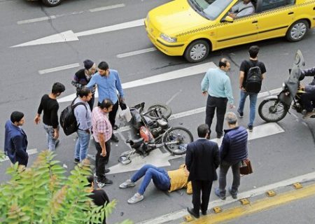 سهم ۷۰ درصدی موتورسواران بوشهر از تلفات تصادف درون شهری
