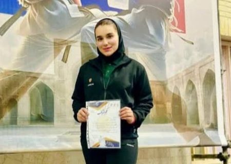 نایب ‌قهرمانی بانوی جمی در مسابقات تکواندوی کشور