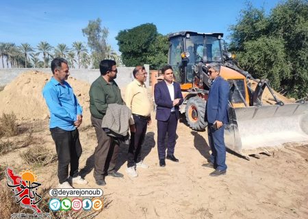 آغاز عملیات اجرایی احداث کانال دفع آبهای سطحی محله قلایی شهر آب پخش