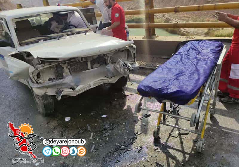 تصادف در محور «دالکی- کنارتخته» ۲ مصدوم داشت