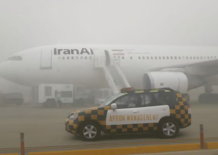 ۲ پرواز فرودگاه بوشهر به دلیل مه غلیظ در شیراز فرود آمدند