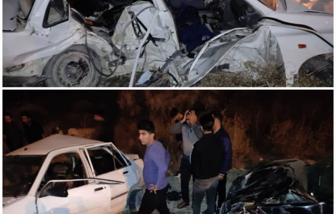 تصادف خونین در دشتستان یک کشته و ۵ مصدوم برجای گذاشت