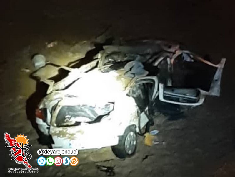 واژگونی خودرو در پارک لاله وحدتیه ۲ فوتی و دو مصدوم داشت