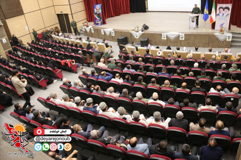 مراسم ششمین سالگرد شهادت حاج قاسم سلیمانی و شهدای مقاومت در برازجان