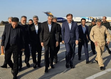 رییس سازمان انرژی اتمی وارد بوشهر شد