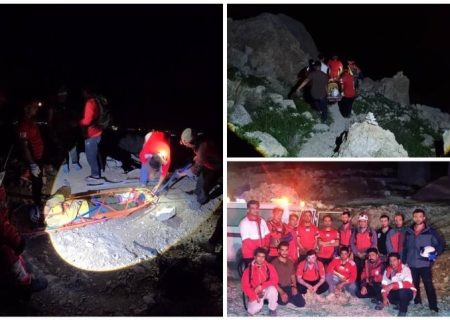 کوهنورد مصدوم در ارتفاعات بیرمی نجات یافت