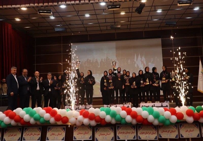 اختتامیه مسابقات دوومیدانی دانشآموزی دختران کشور در بوشهر