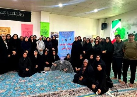 اولین دوره مهارتی گرگوربافی در شهرستان گناوه برگزار شد